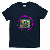 Trash Talkin' with Hank and Trash Truck Graphic T-Shirt - Navy Blue
