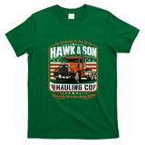 Over the Top Hawk & Son Arm Wrestling T-Shirt - Irish Green