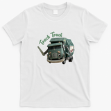 Trash Truck Classic Graphic T-Shirt - White