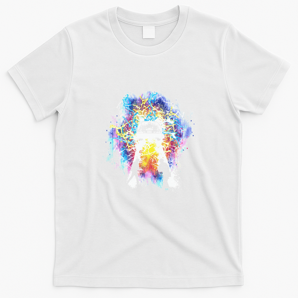 Time Travelers Retro Graphic Tee - White