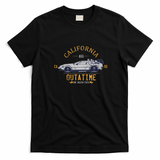 OUTATIME License Plate Retro Graphic Tee - Black