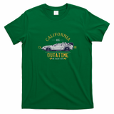 OUTATIME License Plate Retro Graphic Tee - Irish Green