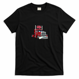Over the Top Retro Movie T-Shirt - Black