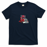 Over the Top Retro Movie T-Shirt - Navy Blue