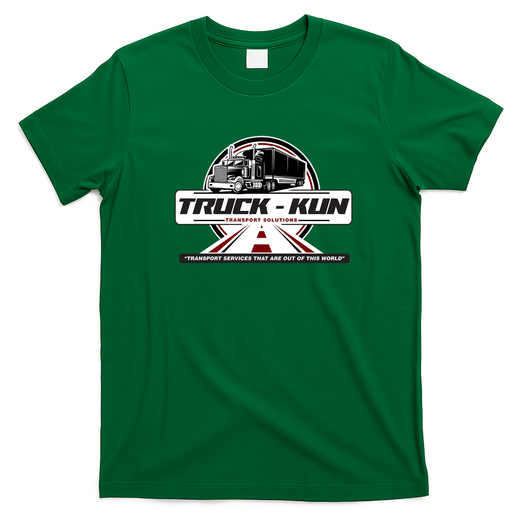 Truck-Kun Anime Truck Graphic Tee - Irish Green