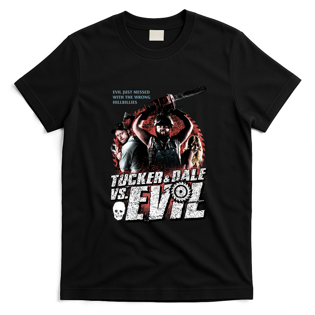 Tucker Classic Retro Graphic Tee - Black