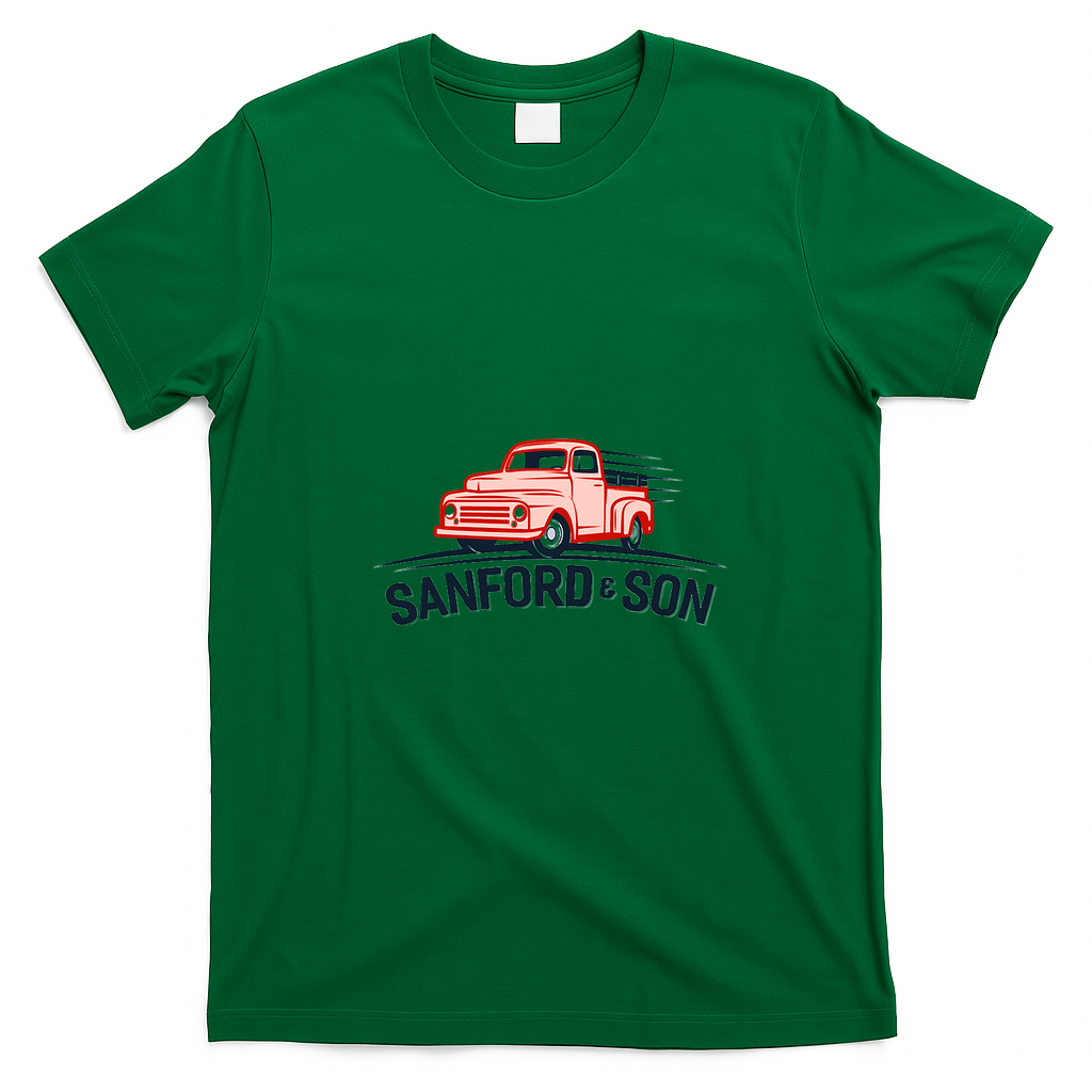 Classic Truck Graphic T-Shirt - Irish Green