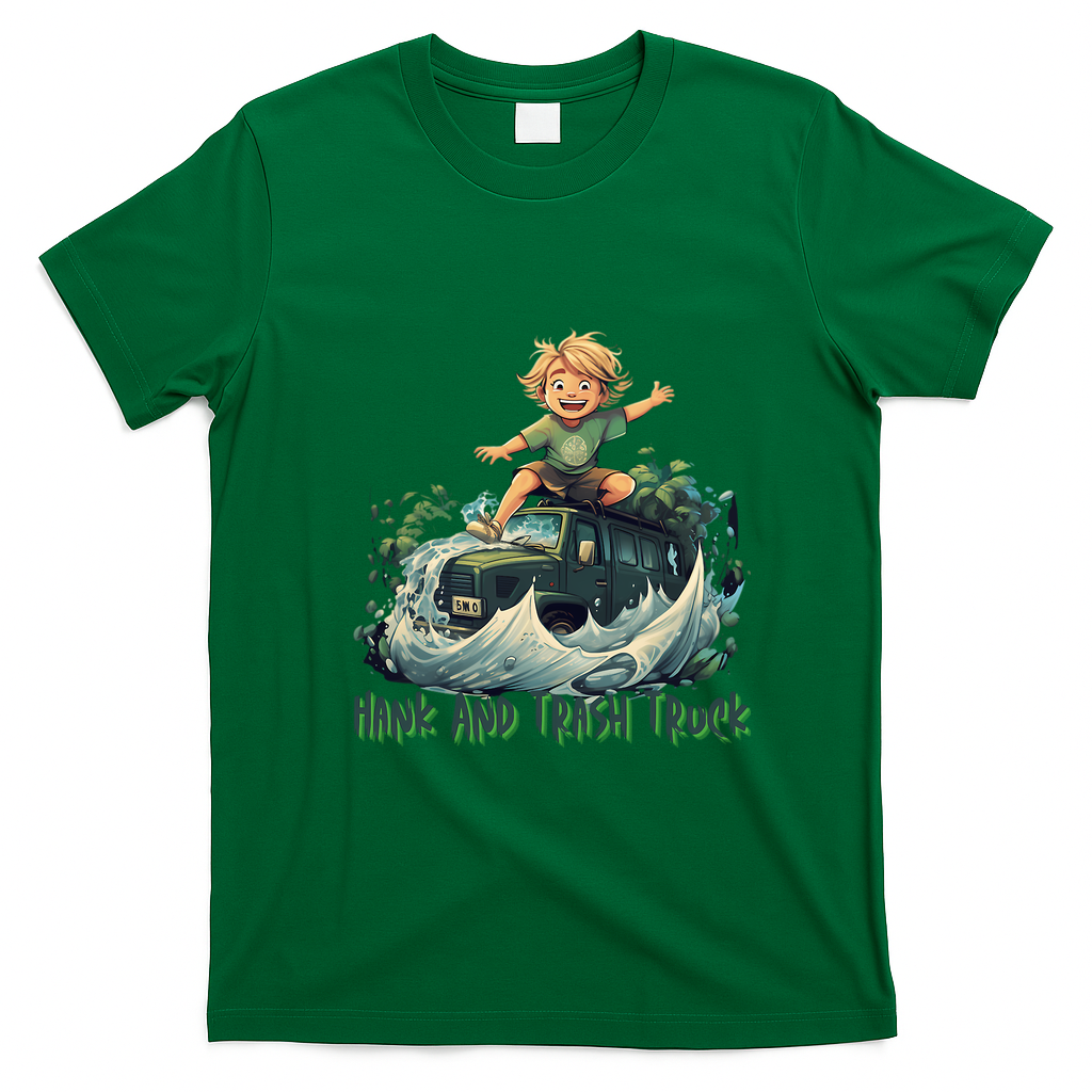 Vintage Cartoon - Vintage Movie Retro Graphic Tee - Irish Green