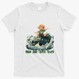 Vintage Cartoon - Vintage Movie Retro Graphic Tee - White