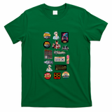 Vintage Classic Car DeLorean Collection Graphic T-Shirt - Irish Green