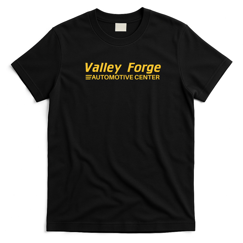 Valley Forge Automotive Center Vintage T-Shirt - Black