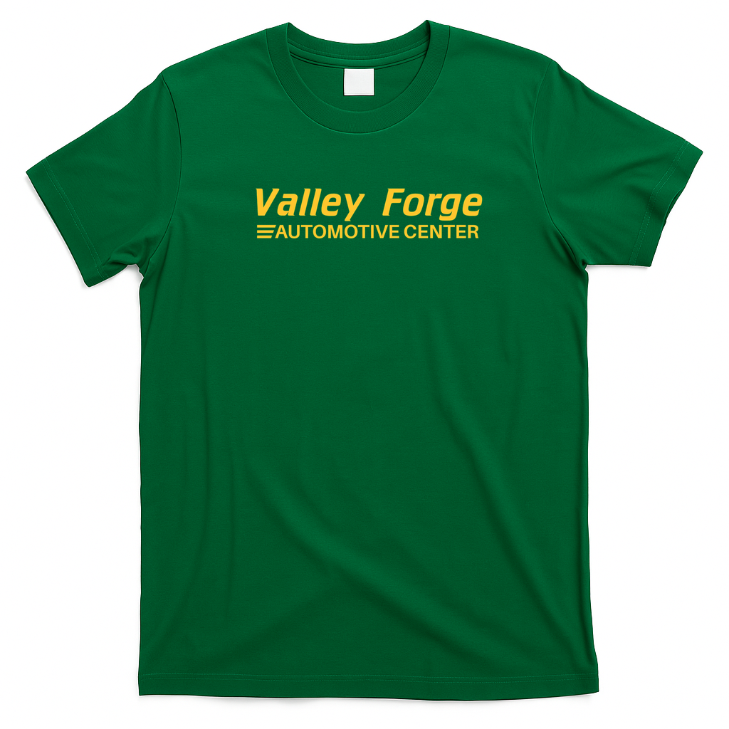 Valley Forge Automotive Center Vintage T-Shirt - Irish Green