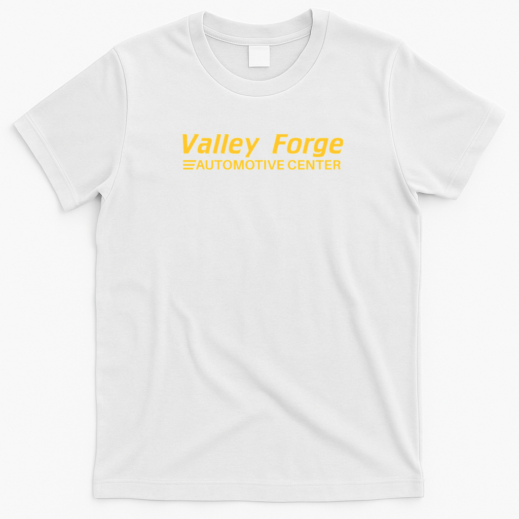 Valley Forge Automotive Center Vintage T-Shirt - White