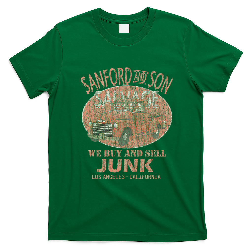 Vintage Sanford and Son Salvage Vintage T-Shirt - Irish Green