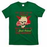 A Bad Day Trucking Beats Anger Management Tee - Irish Green