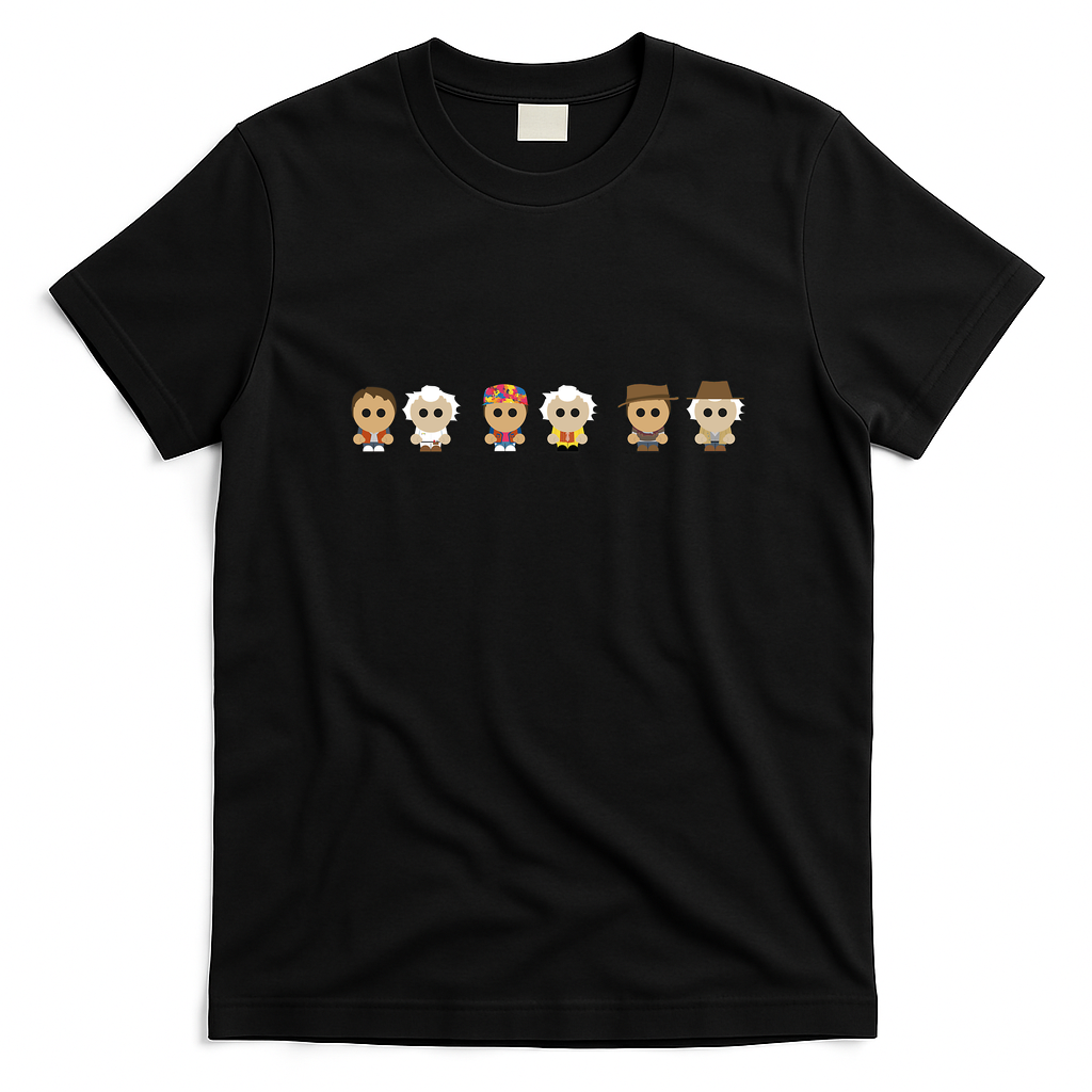 Where We’re Going Back to the Future Tee - Black