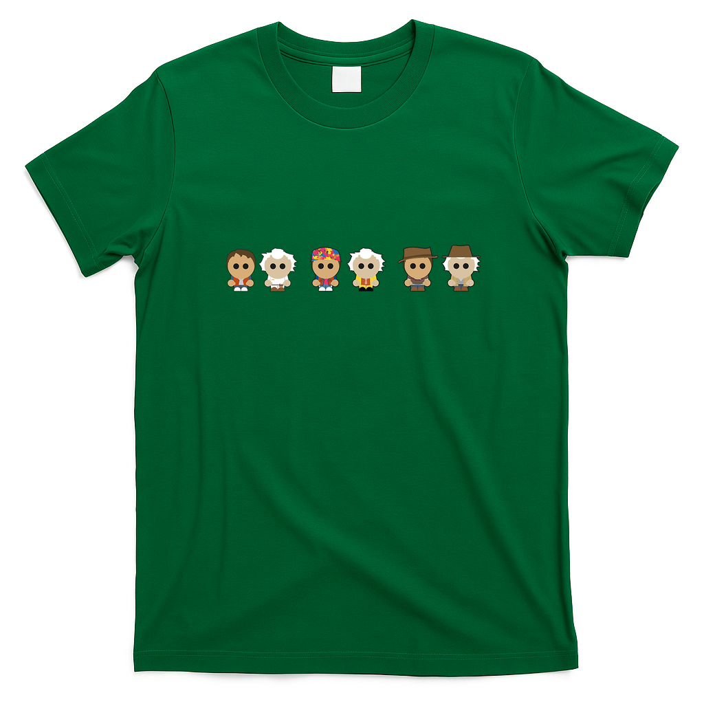 Where We’re Going Back to the Future Tee - Irish Green