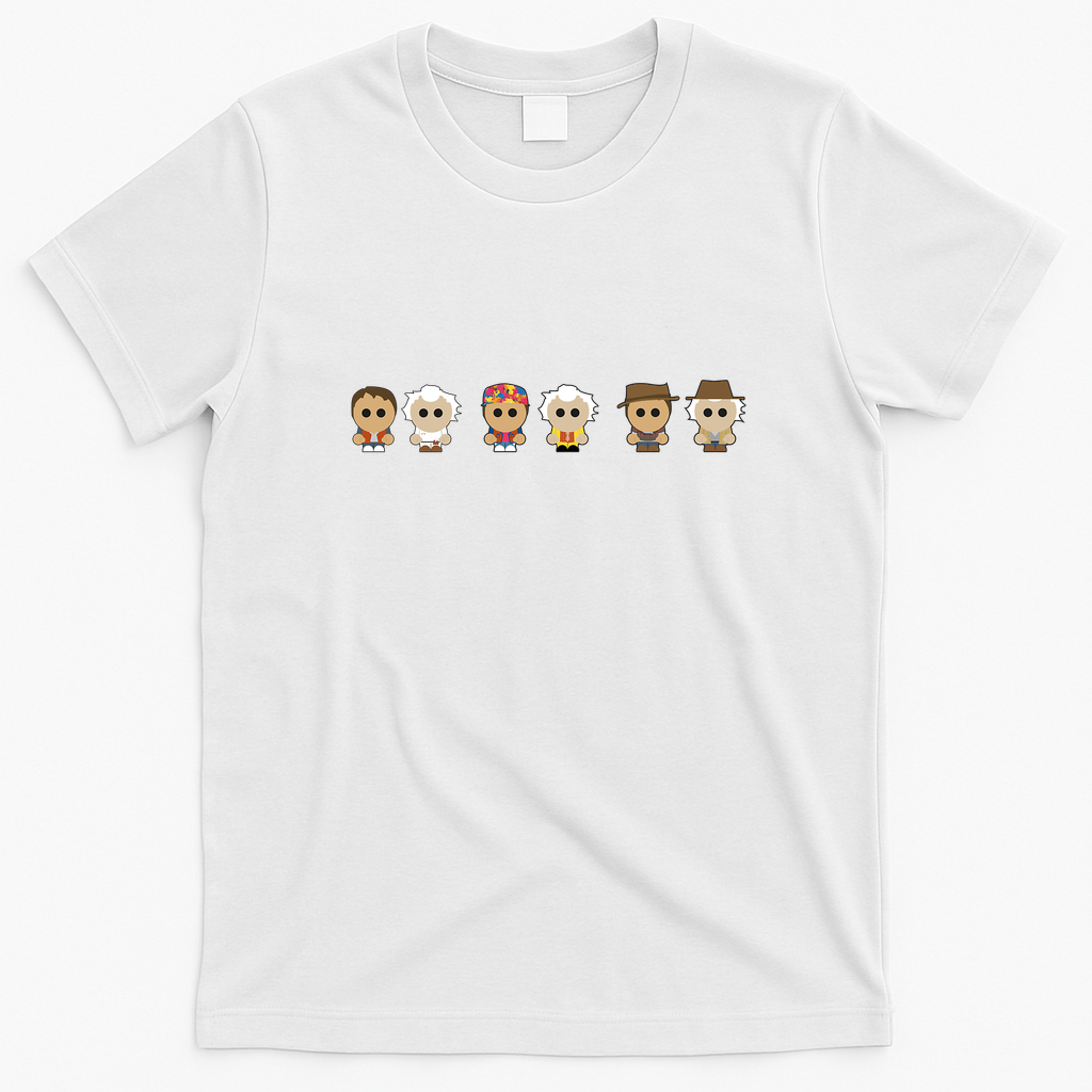 Where We’re Going Back to the Future Tee - White