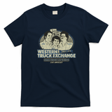 Western Truck Exchange Los Angeles Vintage T-Shirt - Navy Blue