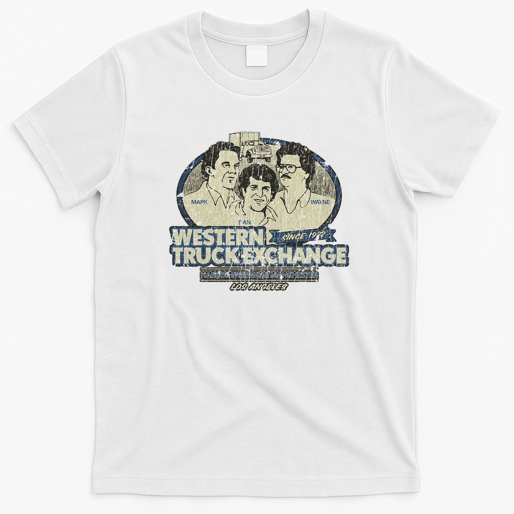 Western Truck Exchange Los Angeles Vintage T-Shirt - White