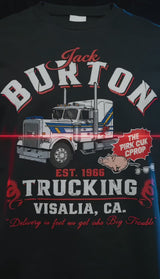 Pork Chop Express Trucking Dark Graphic Tee